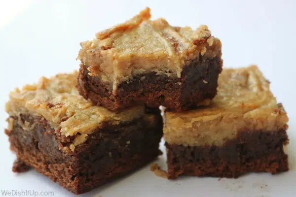 3 Peanut Butter Cheesecake Brownies