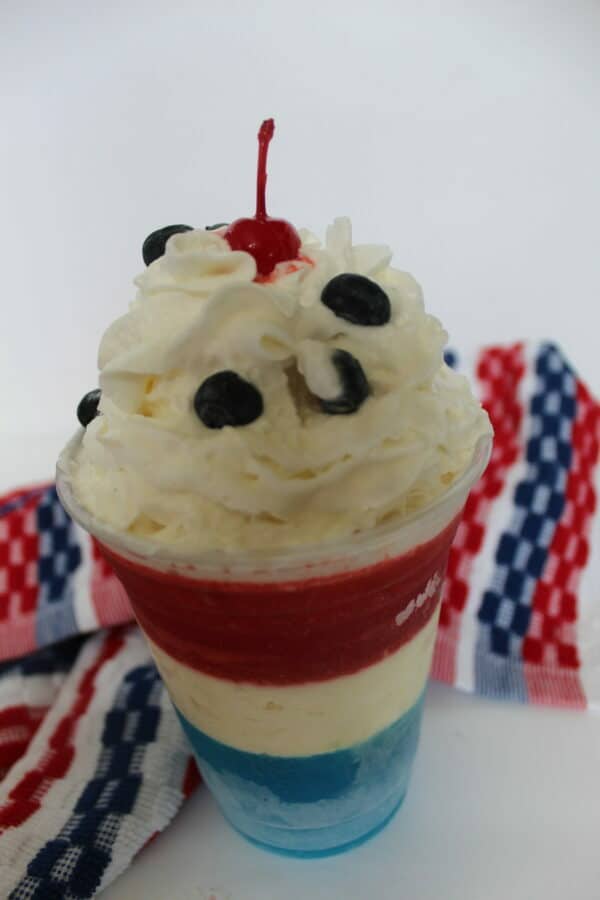 Red White and Blue Parfait