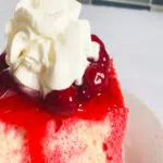 Easy Cherry Poke Cake