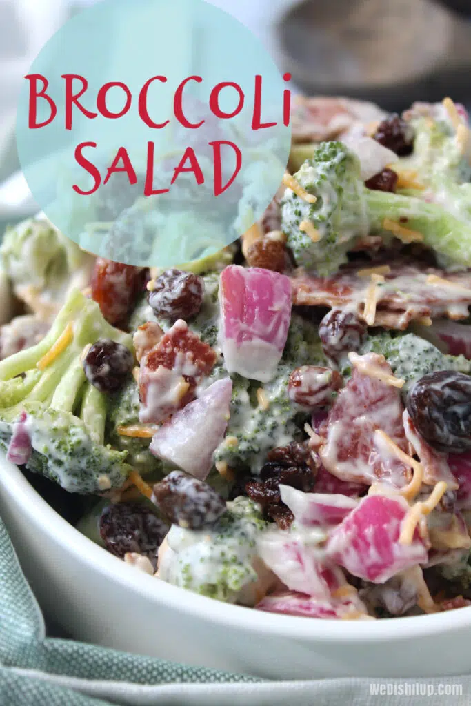 Broccoli Salad with Raisins and Nuts