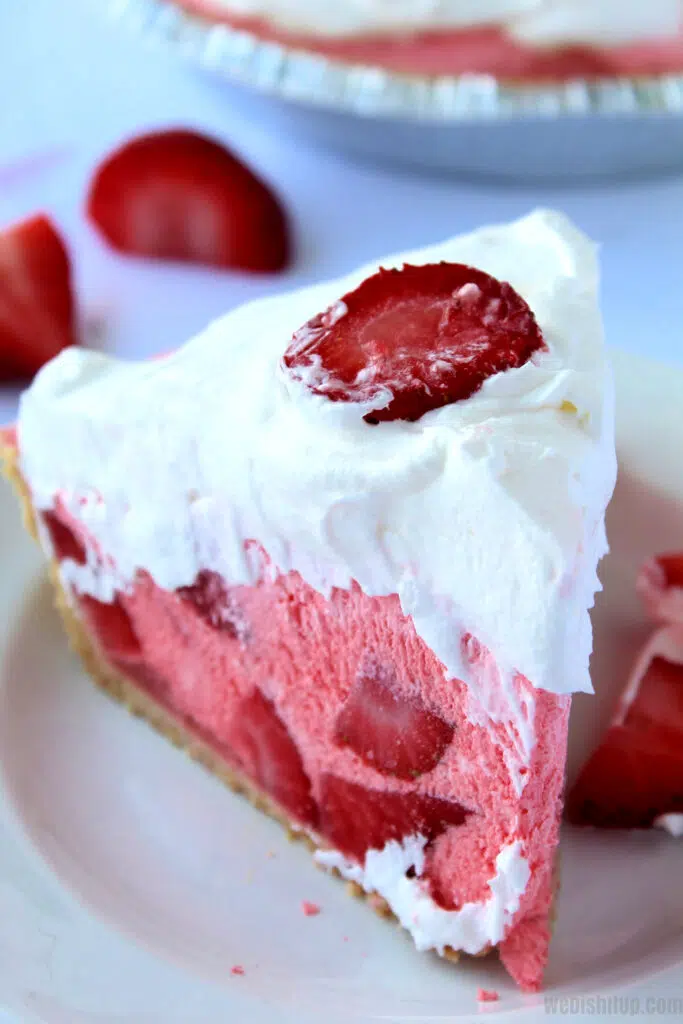 Mile High Strawberry Pie