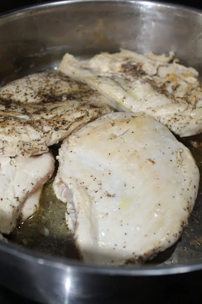 Chicken In Pan 