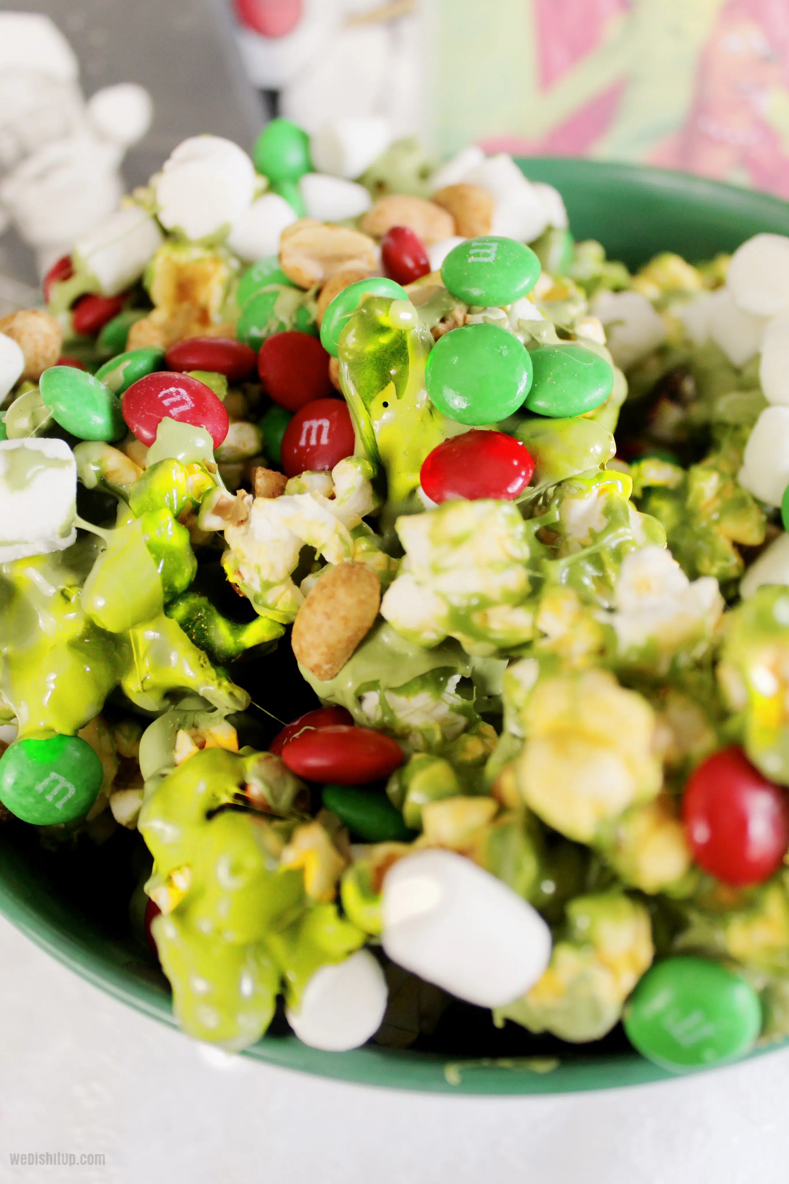 Grinch Popcorn - Recipes From A Pantry