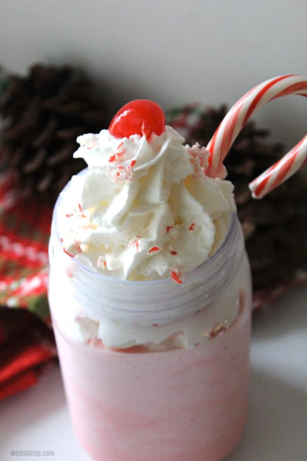 The Best Peppermint Milkshake - We Dish It Up