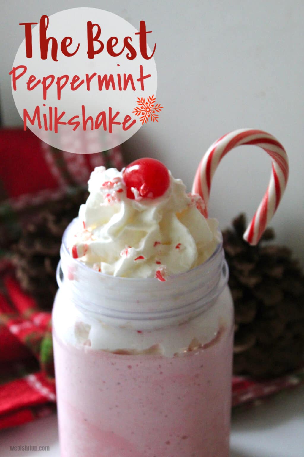 The Best Peppermint Milkshake We Dish It Up