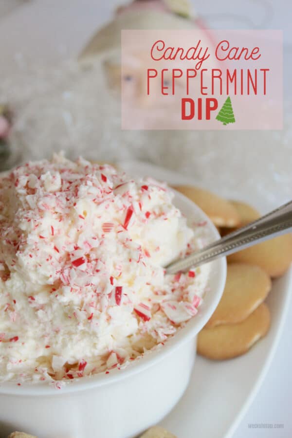 Peppermint Candy Cane Dip 