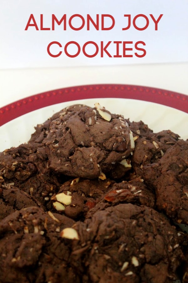 Almond Joy Cake Mix Cookies 