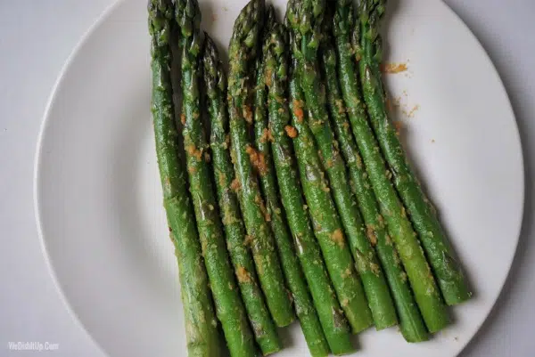 Asparagus on Plate 