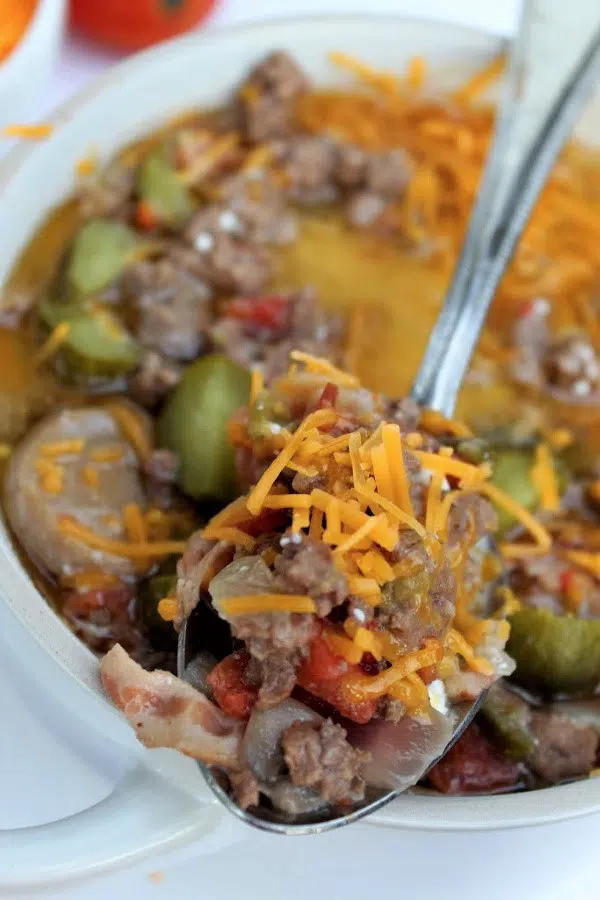 Bacon Cheeseburger Soup