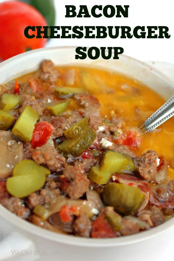 Bacon Cheeseburger Soup