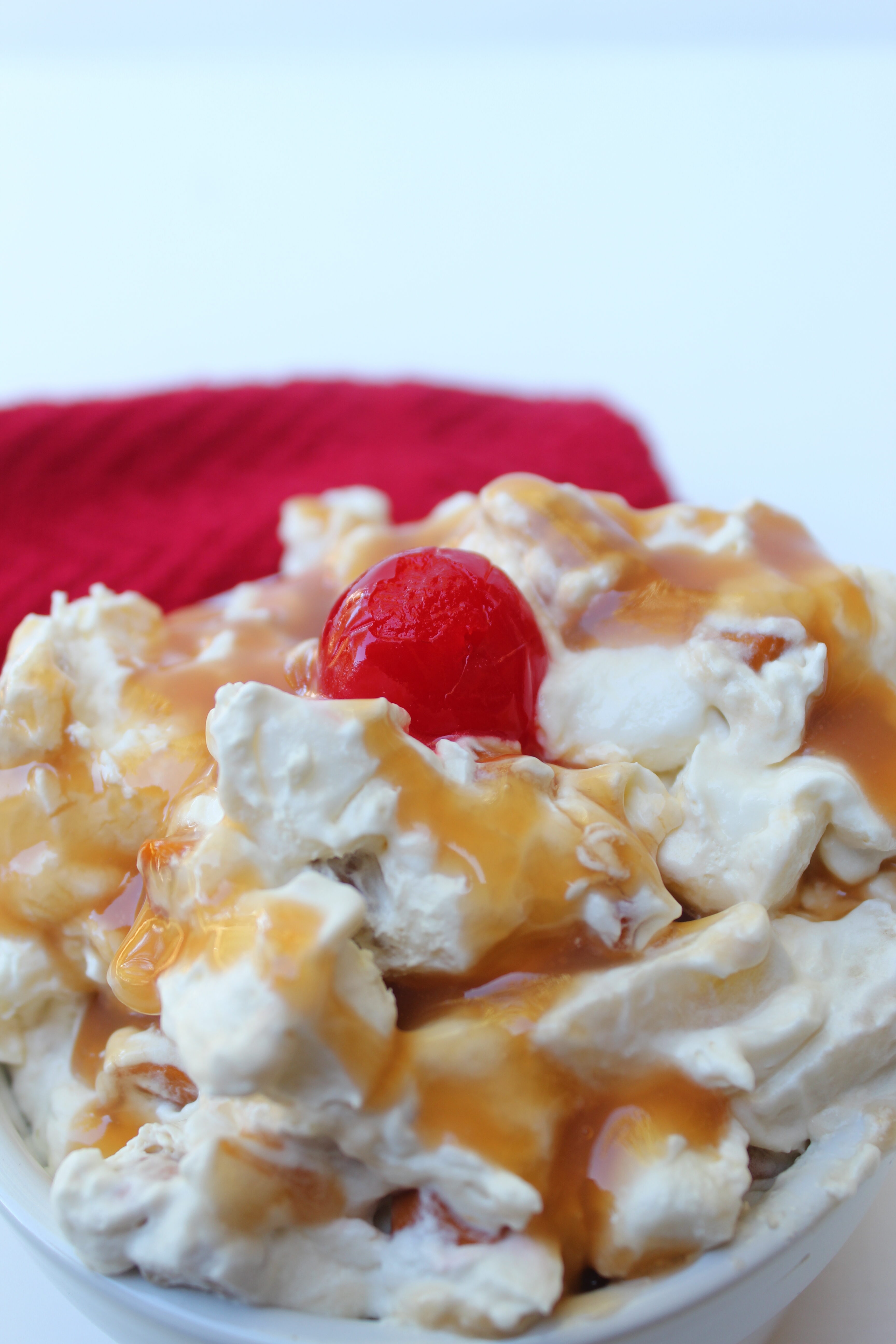 Caramel Apple Fluff Salad We Dish It Up We Dish It Up