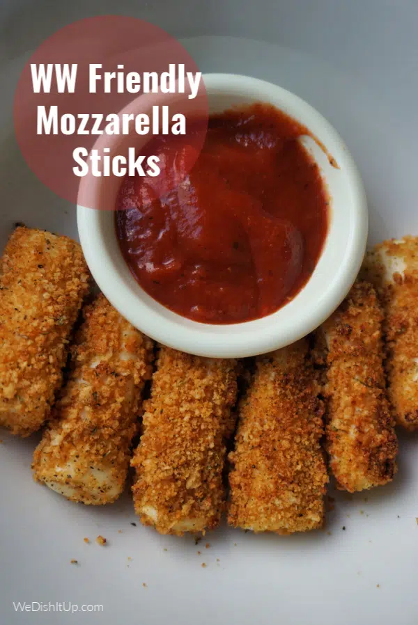 One Weight Watcher Point Mozzarella Sticks