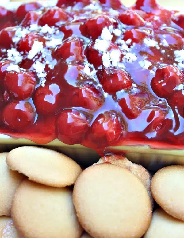 Easy Cherry Cheesecake Dip