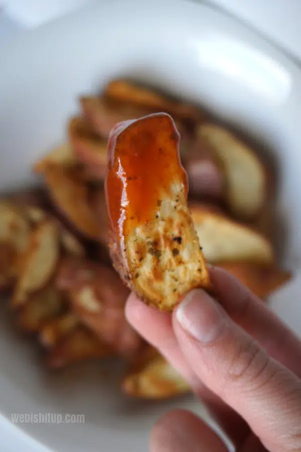 Air Fryer Potato Wedges - Laughing Spatula