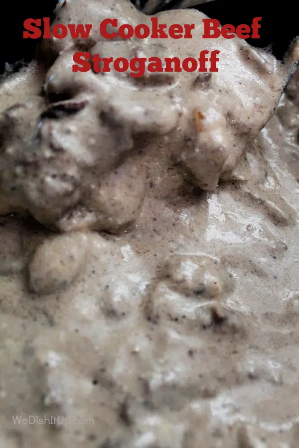 Beef Stroganoff In Process