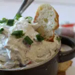 Dip in Bowl with Bread