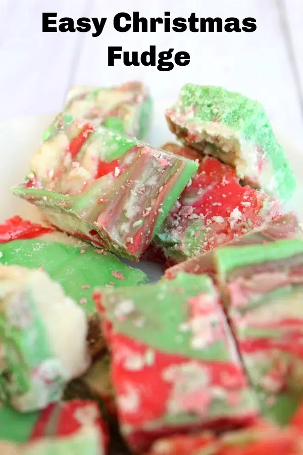 Easy Christmas Fudge 