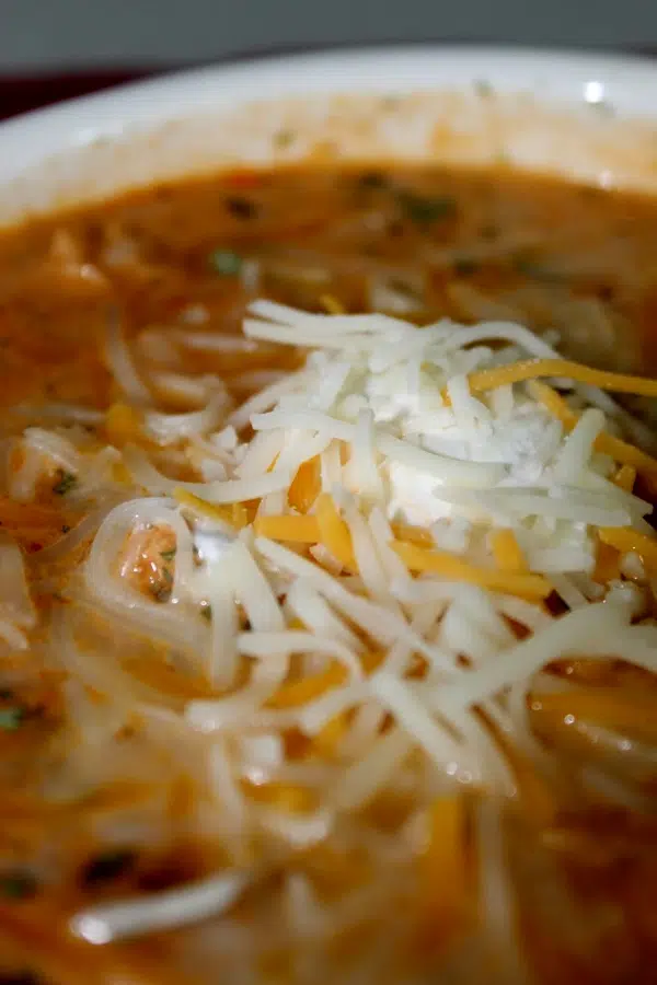 Close up of Soup