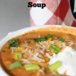 Chicken Queso Soup