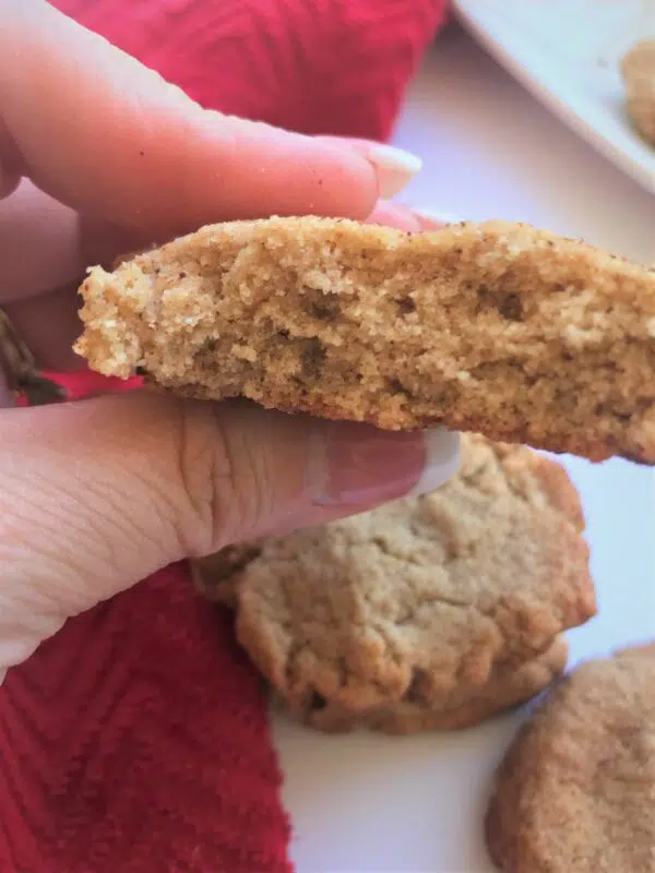 Low Carb Soft Snickerdoodle Cookies