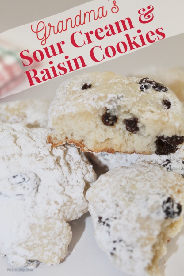 Grandmas Sour Cream Cookies