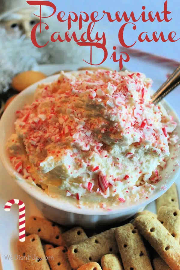 Peppermint Candy Cane Dip