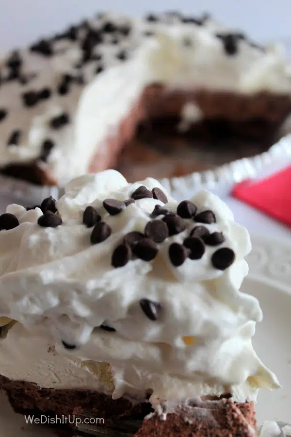 No Bake Chocolate Cream Pie