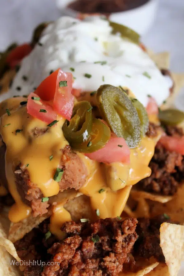 Nachos with Jalapenos