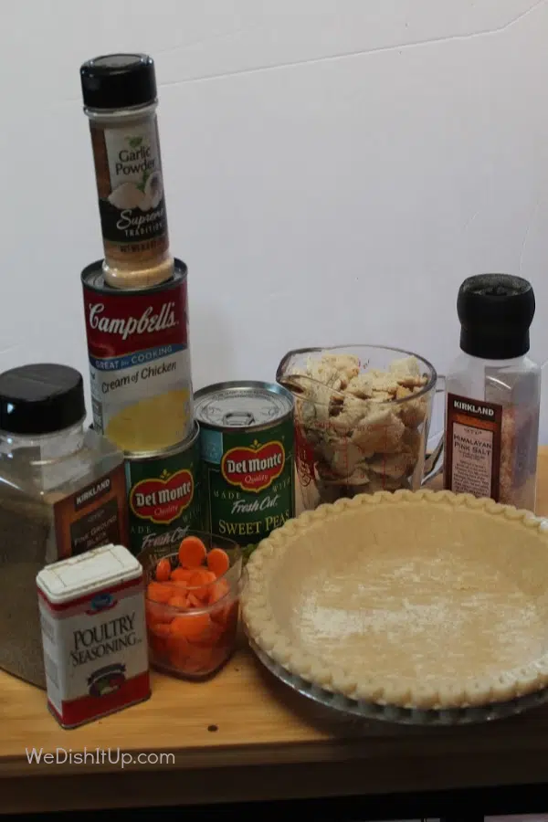 Ingredients For Pot Pie
