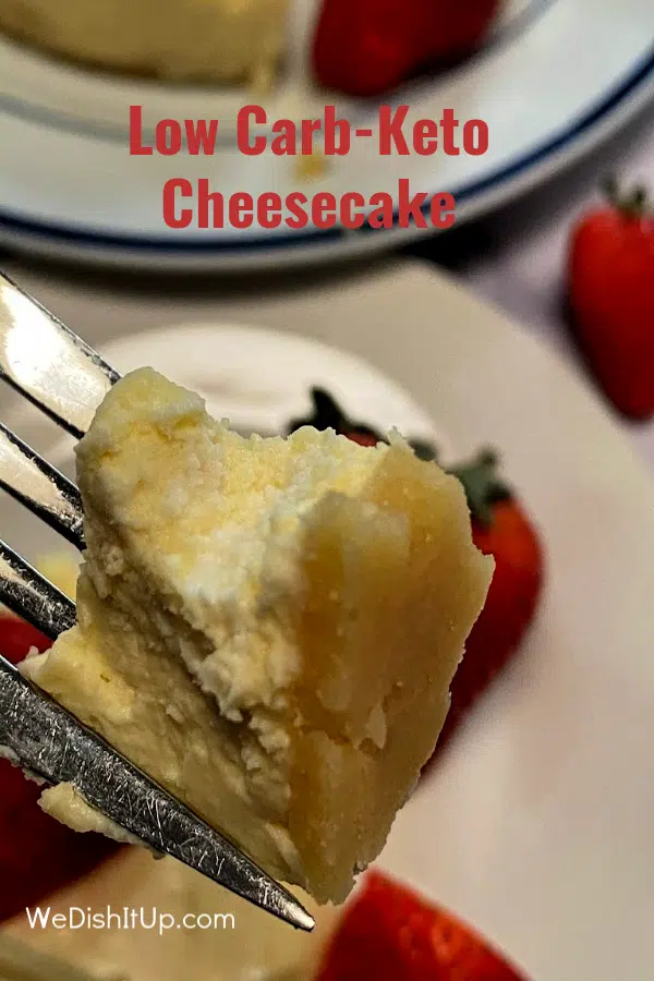 Cheesecake on Fork 