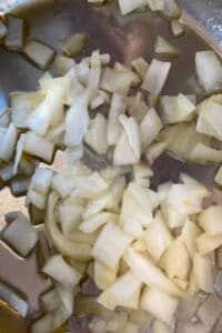Sautéing Onion