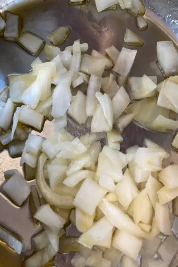Sauteing Onions 