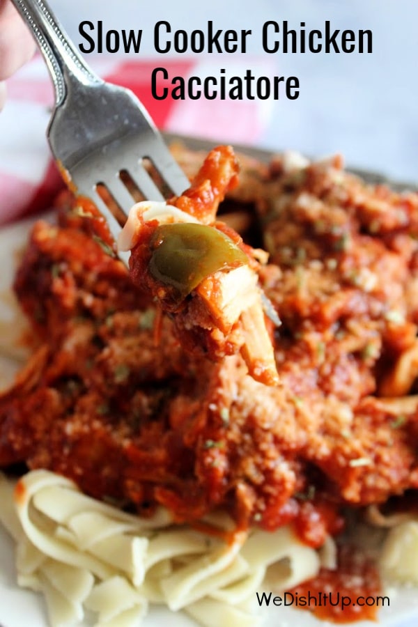 Slow Cooker Chicken Cacciatore