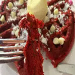 RedRed Velvet Valentines Waffles