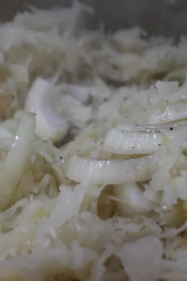 Onions and Kraut
