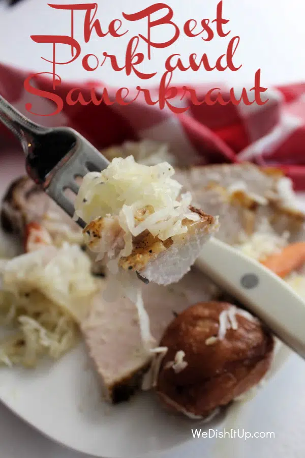 The Best Pork and Sauerkraut