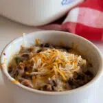 Refried Beans With Cheese