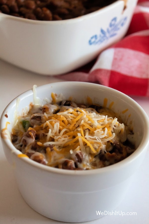 Refried Beans With Cheese