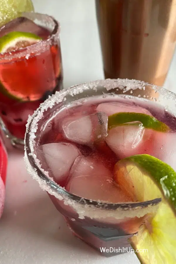 Skinny Blackberry Margarita