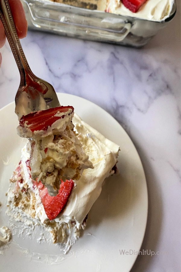 Strawberry Icebox Cake