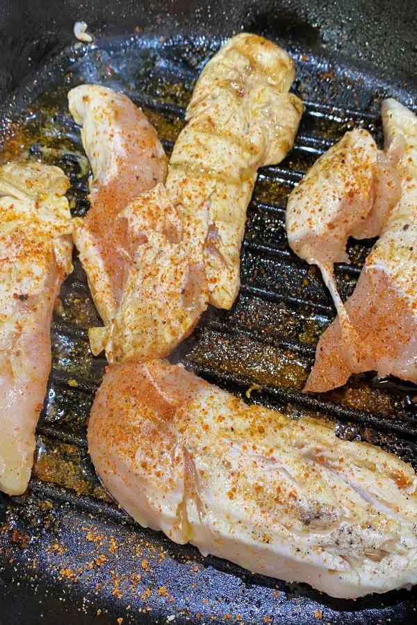 Grilling Chicken