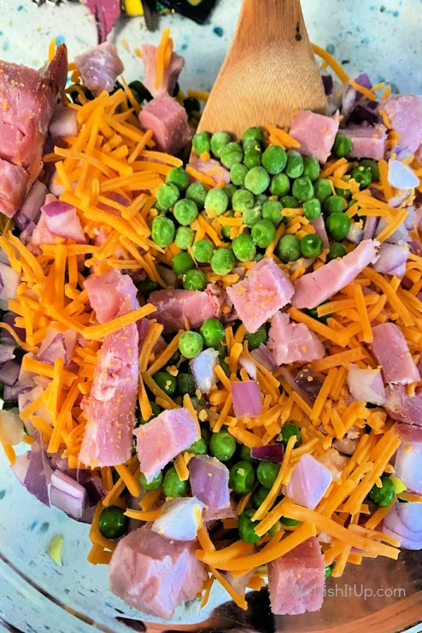 Pea Salad With Ham