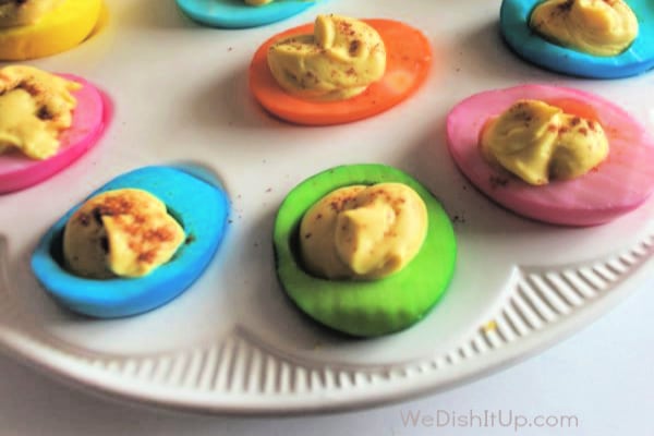 Spring Deviled Plate Of Eggs 2