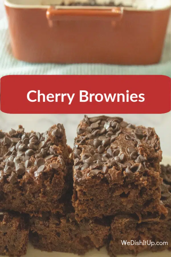 Easy Chocolate Cherry Brownies