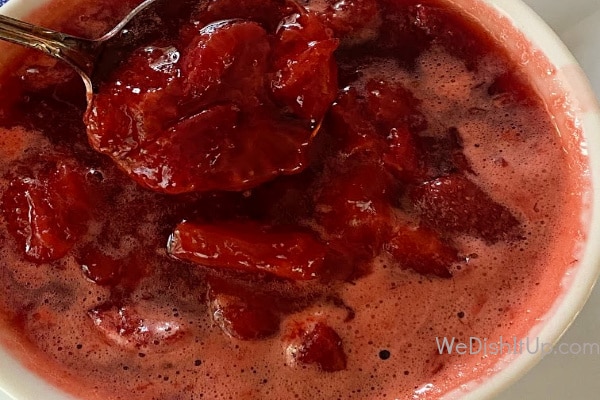 Strawberries in Bowl