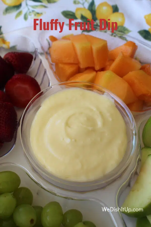 Fluffy Fruit Dip