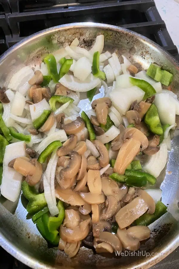 Sauteing the Veggies