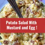 Potato Salad with Mustard and Egg