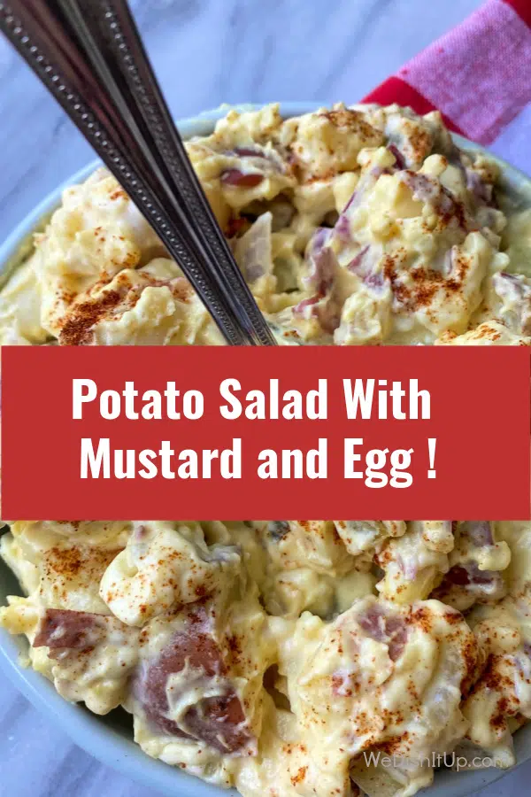 Potato Salad with Mustard and Egg