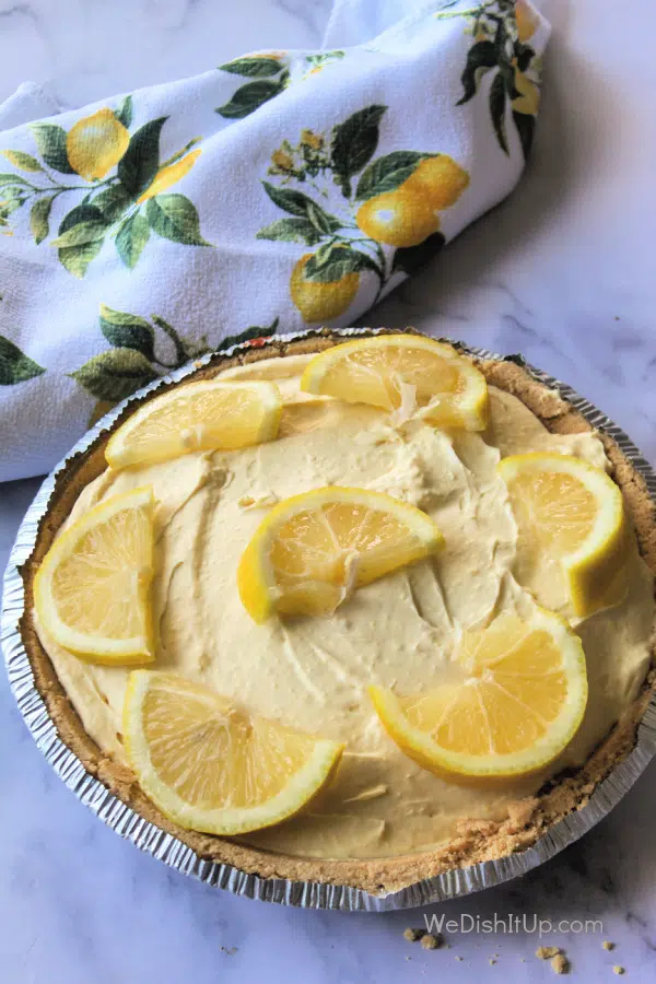 Lemonade Cream Cheese Pie 